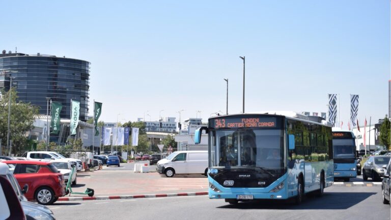 O nouă stație STB apare pe traseul liniei 343. Autobuzele vor opri, de vineri, și la „Câmpul Pipera”