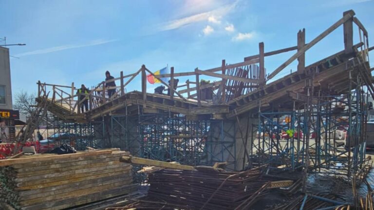 Pasajul Apărătorii Patriei avansează: betonul va fi turnat în curând