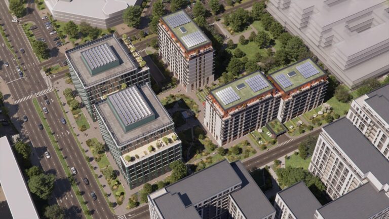 Un nou complex cu sute de locuințe se construiește în cartierul Aviației. Primele apartamente din Queen District vor fi gata la începutul anului 2027