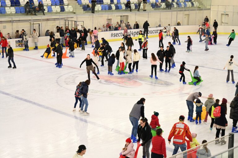 Patinoarul Berceni Arena introduce rezervări online pentru programul de agrement, începând din acest weekend