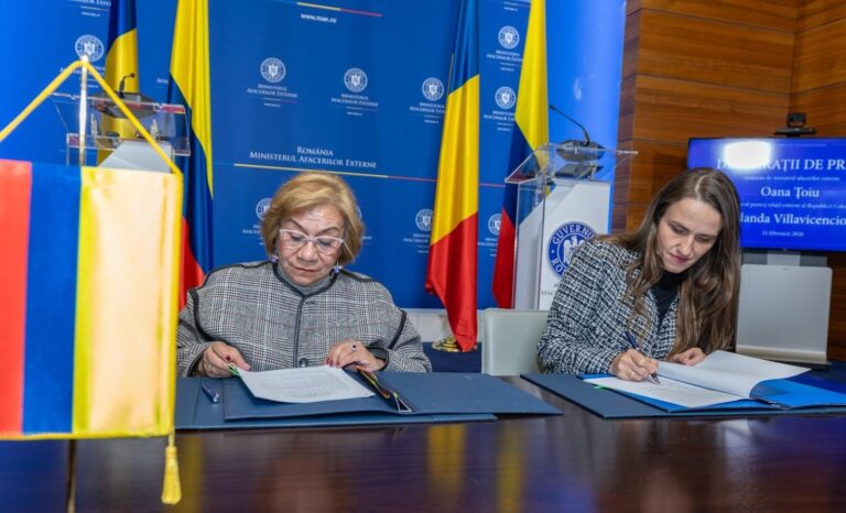 Inaugurarea Ambasadei Republicii Columbia la Bucureşti după 24 de ani