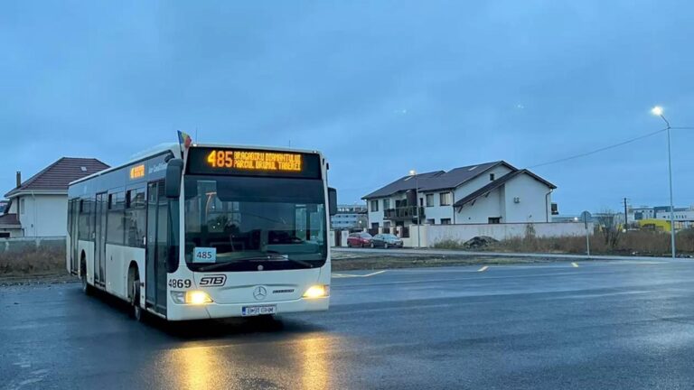 Modificări pe linia 485: Traseu deviat spre „Parcul Drumul Taberei” începând de luni