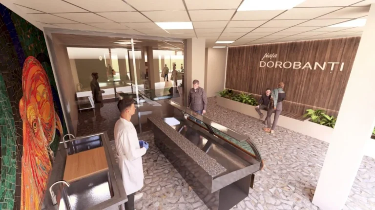 Lucrări de modernizare la Piața Dorobanți. Noul spațiu se deschide în luna martie