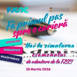 Simulare examen admitere la FJSC a Universității din București