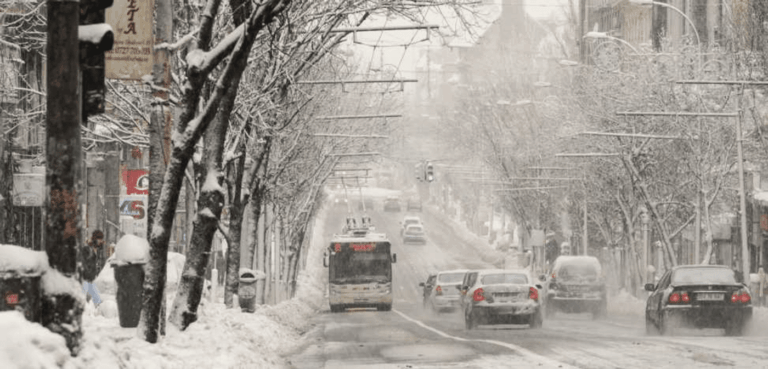 Întreruperi în circulația tramvaielor din cauza vremii nefavorabile