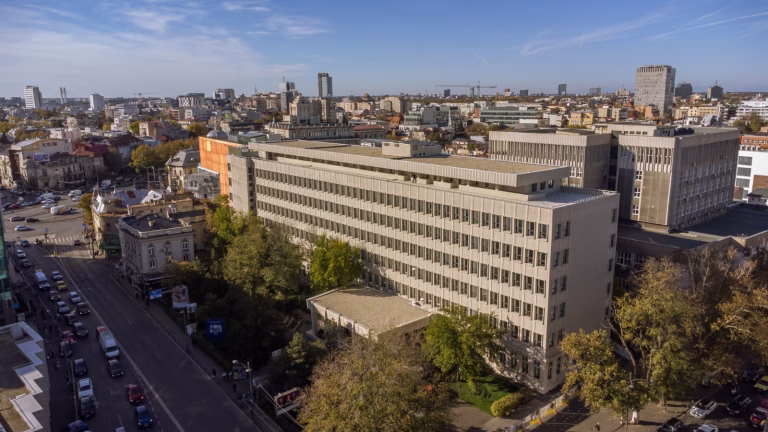 Clădirea „Mihai Eminescu” din campusul ASE, modernizată de Concelex