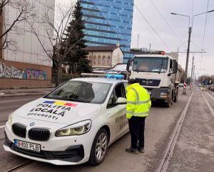 Poliția Locală verifică zilnic vehiculele de mare tonaj din București
