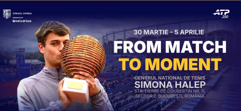 Țiriac Open 2026 debutează pe 30 martie la Centrul Național de Tenis