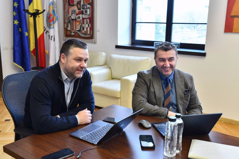 Ciprian Ciucu și Paul Moldovan au discutat Pasajul Ciurel și Parcul Serele Militare