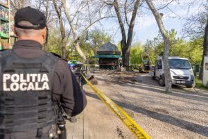 Construcții ilegale demolate în Parcul Cișmigiu - Utile