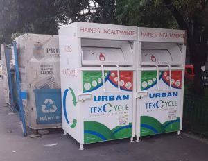 Containere pentru reciclarea hainelor, amplasate în toate cele șase sectoare ale Capitalei