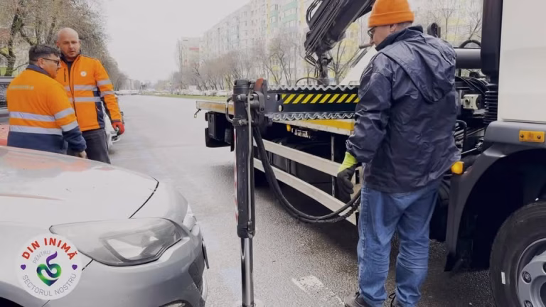 Poliția Locală Sector 5 ridică mașini abandonate din spațiul public