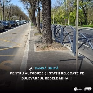 Șase linii de autobuz circulă pe culoar unic din 18 aprilie - Utile
