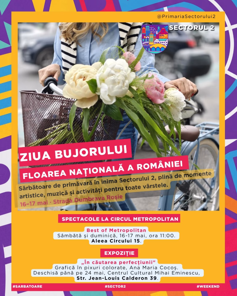 Dumbrava Roșie devine strada bujorilor, în weekend