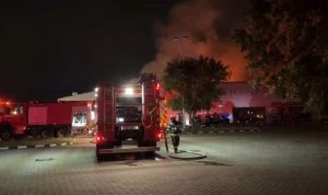 Incendiu la depozit în Chiajna: 15 autospeciale ISU au intervenit - Utile