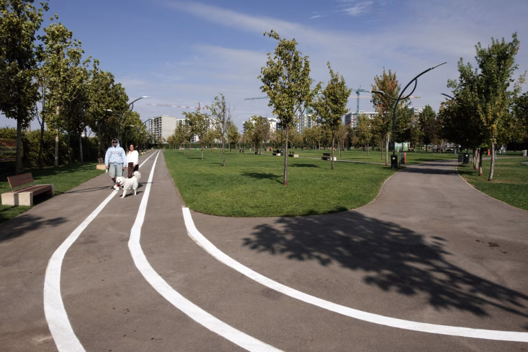 Maia Sandu conduce sondajul pentru numele extinderii parcului Tudor Arghezi