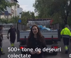 Peste 500 de tone de deșeuri colectate în Sectorul 6 în două luni