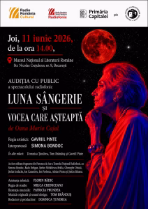 Avanpremieră la Muzeul Literaturii Române pe 9 iunie