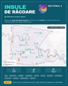 Primăria Sectorului 2 a activat rețeaua de insule de răcoare - Utile