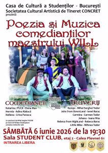 Spectacol Shakespeare la Casa de Cultură a Studenților pe 6 iunie - Utile