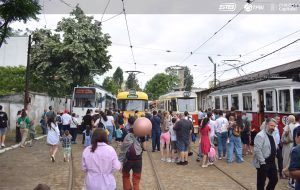 STB a organizat parada tramvaielor istorice de Ziua Copilului
