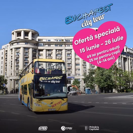 STB prelungește tarifele promoționale pentru linia Bucharest City Tour - Utile