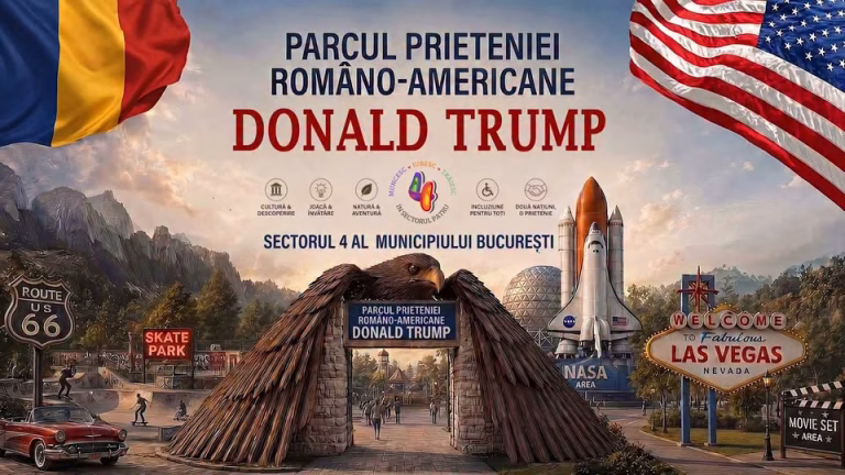 Sectorul 4 va găzdui Parcul Prieteniei Româno-Americane „Donald Trump”