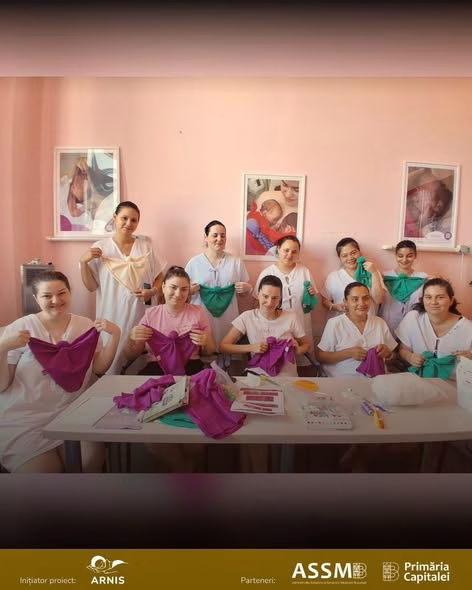 ASSMB și ARNIS au organizat ateliere pentru mame ale bebelușilor prematuri - Utile