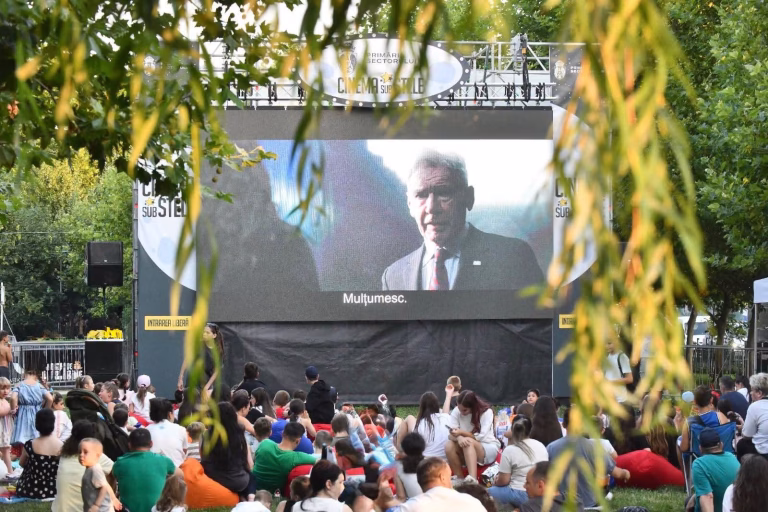 „Cinema sub Stele” revine în Parcul Liniei, 7-9 august