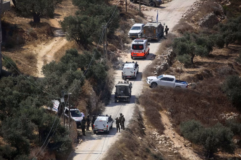 Coloniști israelieni au atacat satul palestinian Qusra