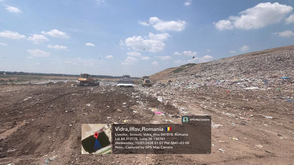 Garda de Mediu a amendat cu 115.000 lei groapa Vidra - Bucuresti