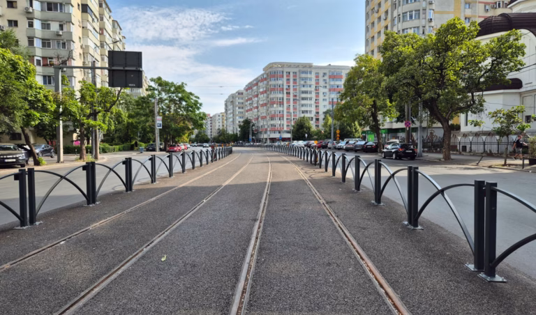 Linia de tramvai de pe Bulevardul Chișinău a fost finalizată