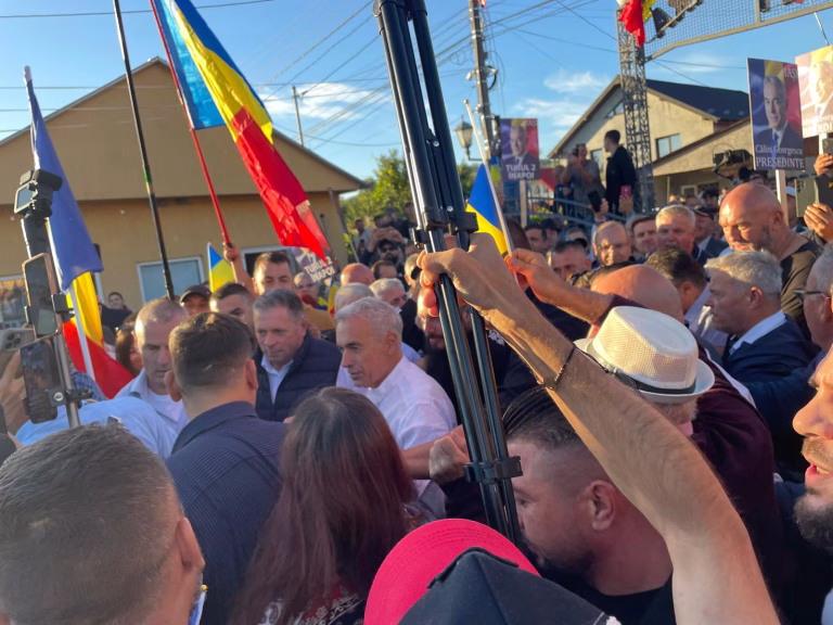 Călin Georgescu a vizitat comuna Codăești, județul Vaslui