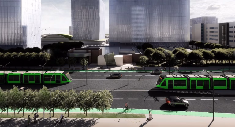 Opt oferte depuse pentru extinderea tramvaiului pe Bd. Dimitrie Pompeiu