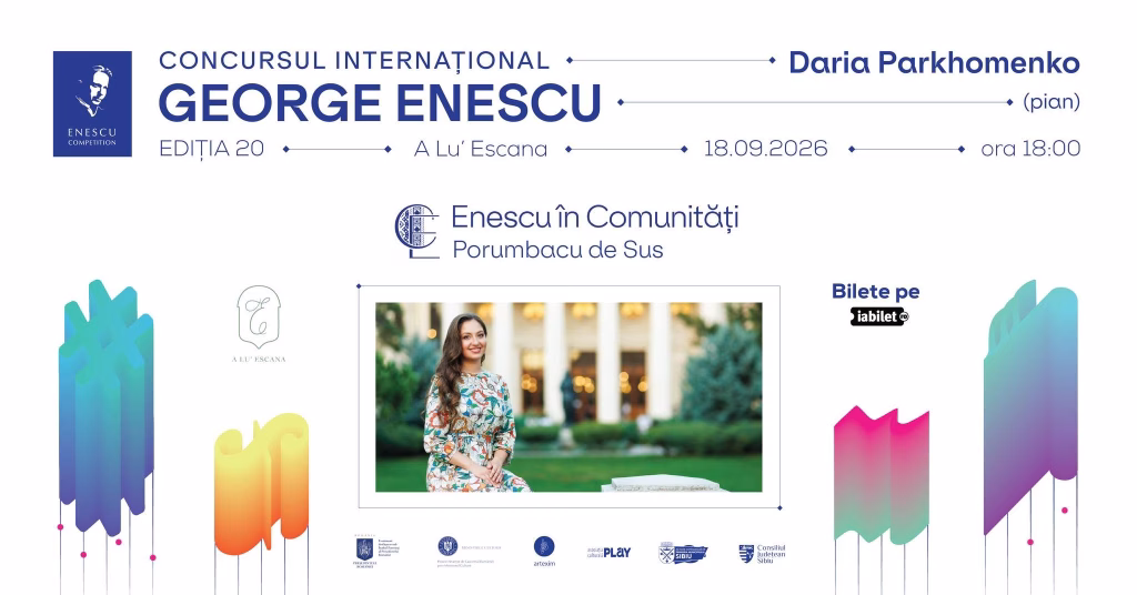 Recital Daria Parkhomenko la Șura Lu' Escana, vineri de la ora 19 - Evenimente