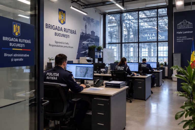 Brigada Rutieră se mută la Hala Laminor din 19 octombrie