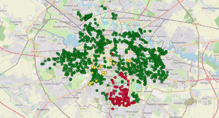 Peste 1.400 de blocuri din București, fără apă caldă