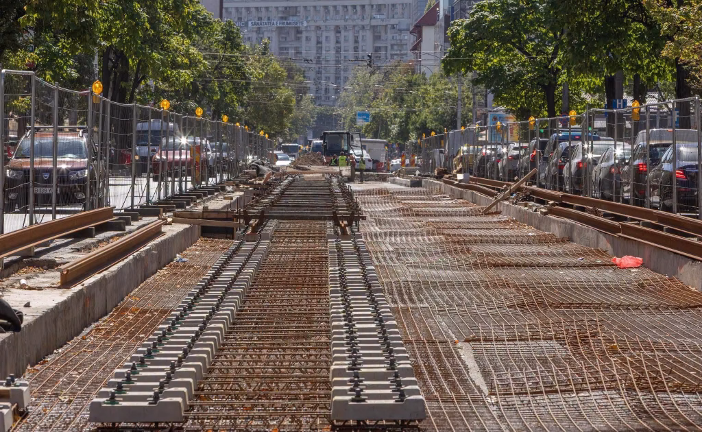PMB estimează finalizarea lucrărilor la liniile de tramvai Pompeiu și Mihalache - Bucuresti