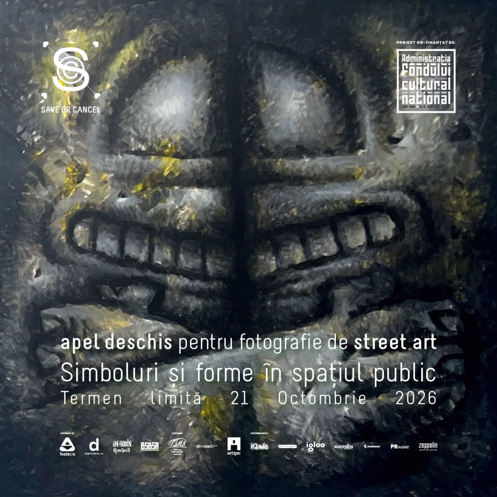 Save or Cancel lansează apel pentru fotografii de street art Brâncuși - Evenimente