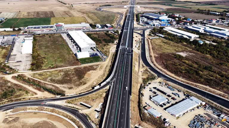Tronson de 13 km din Autostrada A0 Nord, deschis pe 26 octombrie